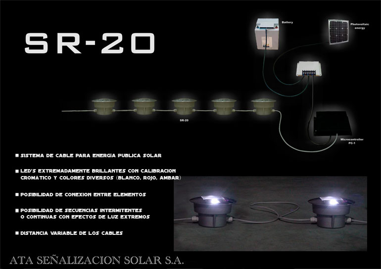 BALIZA SOLAR SR-20